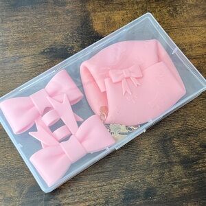 Pink Bow Stanley Cup Accessories NWOT